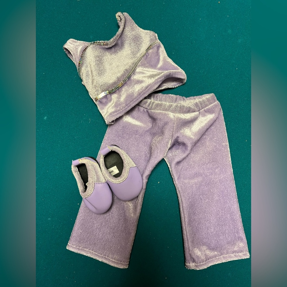 American Girl Jazz Dance Outfit with Shoes